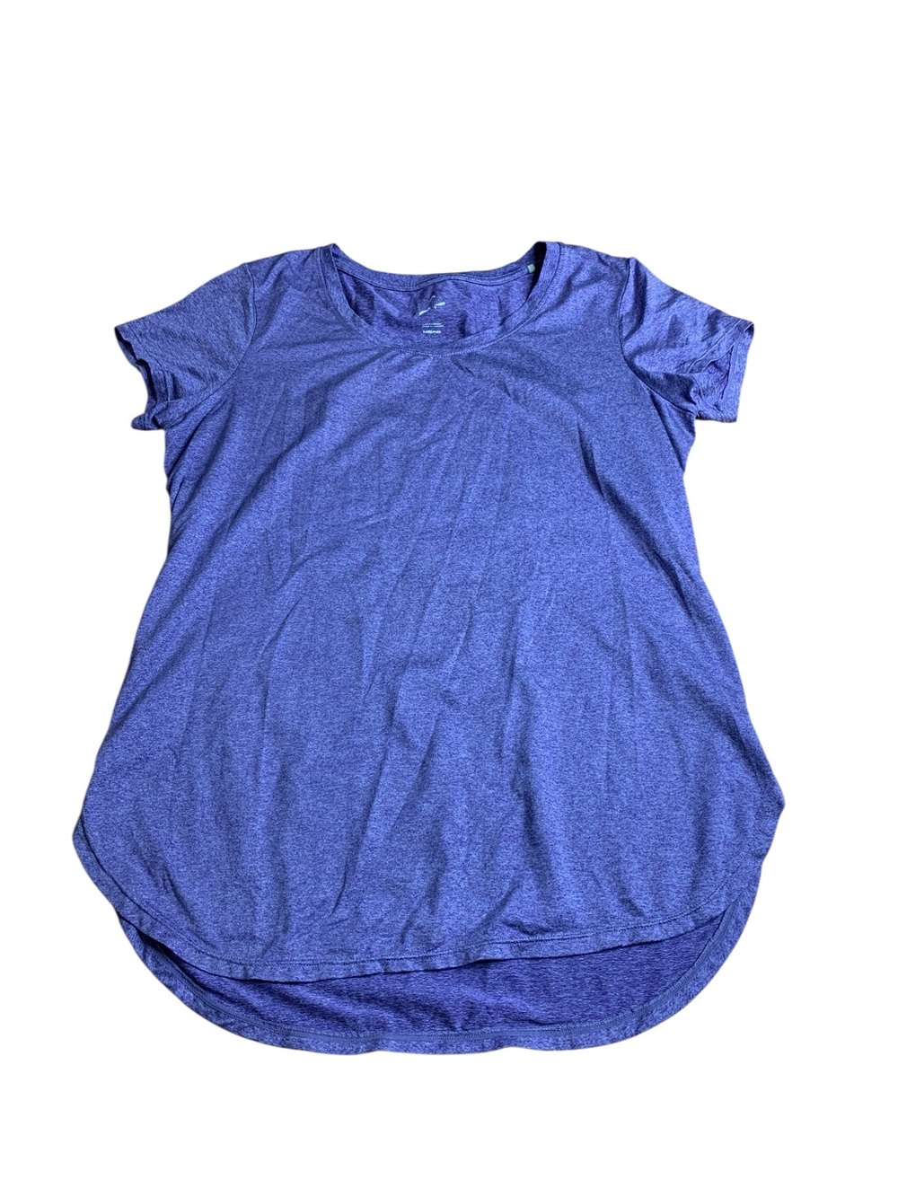 HEAD Women’s Purple Heathered Activewear Tee Medium
